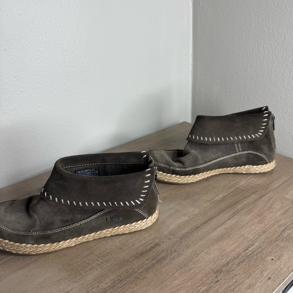 UGG Kavar Varney Fleece Lined Gray 1104653 Ankle Boot - Picture 10 of 12